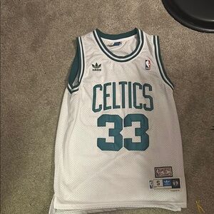 Adidas Celtics Jersey - White and Green